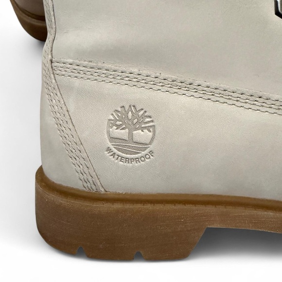 Timberland Women's Off-White Combat Boots - Picture 4 of 8